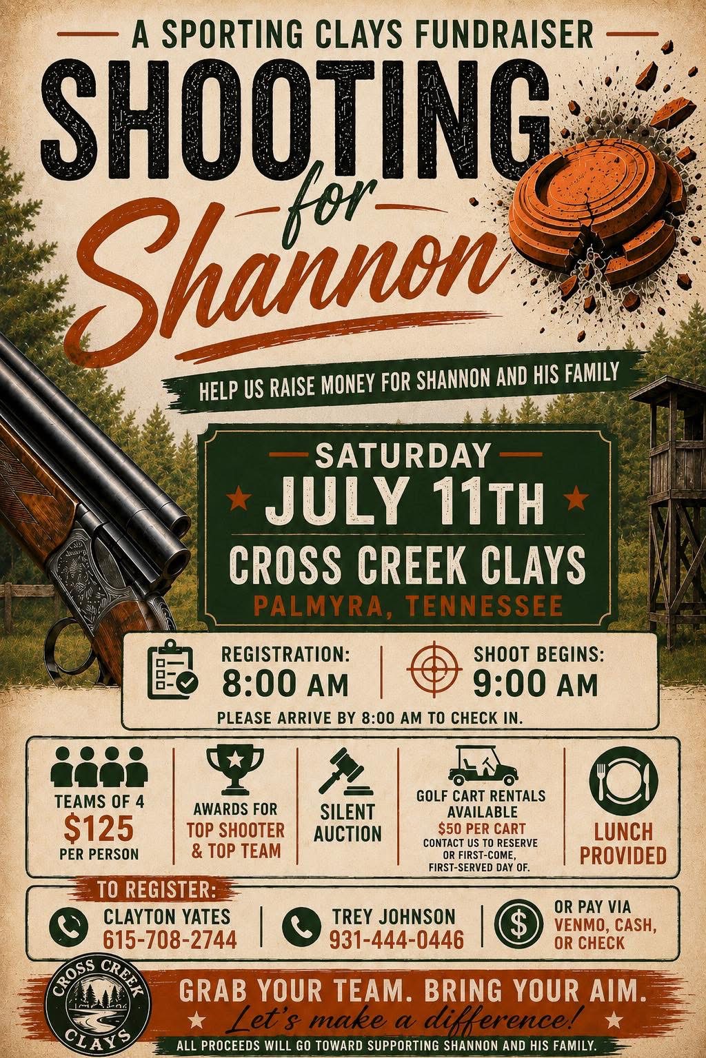 Shooting for Shannon